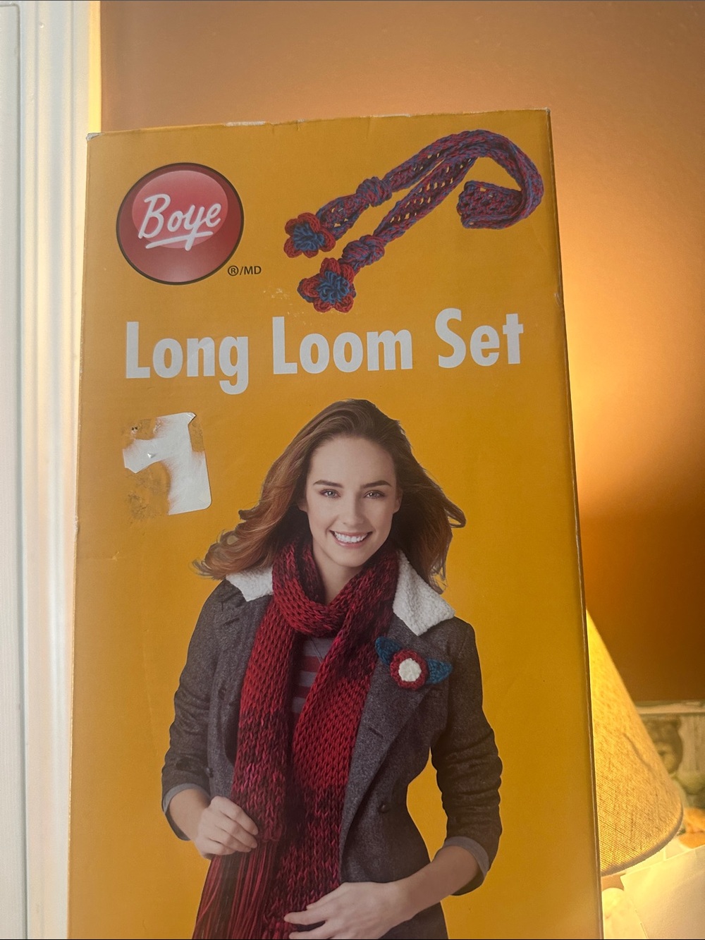 Boye Long Loom Set - scarf making kit 1 - Picture 2 of 7